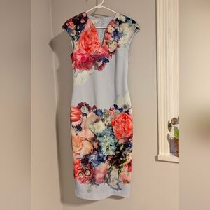 Floral Sleeveless Dress